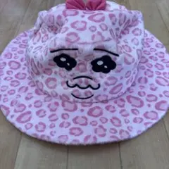 おぱんちゅうさぎ ピンクヒョウ柄 ハットのサムネイル