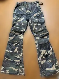 【新品未使用・付属品完備】 Balenciaga 25SS フレアカーゴ BALENCIAGA】フレアカーゴパンツ (BALENCIAGA/カーゴパンツ
