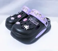 【限定新品】サンリオ クロミ ふわもこクロックス クロッグサボサンダル Mのサムネイル