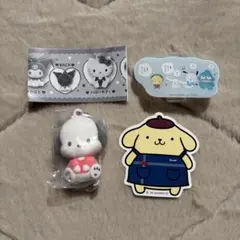 サンリオキャラクターズ　ふわふわフロッキーマスコット　ポチャッコ