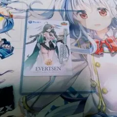 アズールレーン 8周年 EXPO オリジナルピールオフカード エヴァーツェン