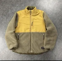 美USED TAION タイオン リバーシブル ダウン　フリースジャケット