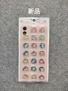 キラコロ　だいふく　シマエナガ　おはじきシール　カミオジャパン