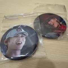 お買い得☆BTSテテV☆缶バッジ2点