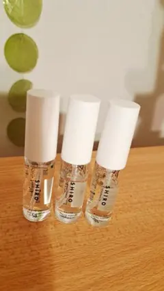SHIRO オードパルファン 10ml 3本 ホワイトティーサボンホワイトリリー