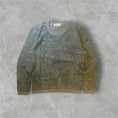 vintage ANKNICOLE 総柄 レトロ デザイントップス 古着 メンズのサムネイル