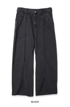 JieDa CUTTING WIDE DENIM 