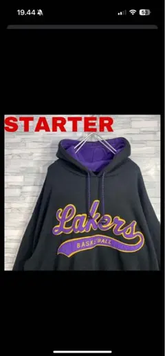 Starter Lakers バスケットボールパーカーのサムネイル