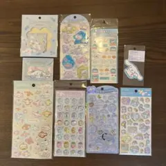 最終お値下げ‼️【正規品・未使用品】サンリオ　シナモロール シール　まとめ売り