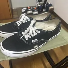 VANS Authentic Black White ローカット スニーカー