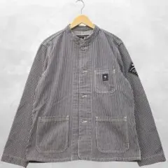 ラッツ RATS スタンドカラー デニム シャツジャケット Mのサムネイル