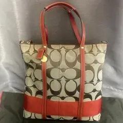 COACH シグネチャー トートバッグ