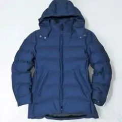 美品✨️ STUTOSTEIN ダウンジャケット ネイビー 肉厚 ノーリーズ M