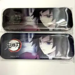 鬼滅の刃 冨岡義勇 DINING レンチキュラー台詞ロング缶バッジ 2点