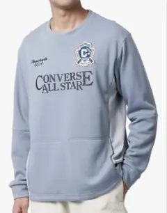24 【大特価】 CONVERSE トレーナー　スウェット サックス　Lサイズ