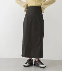 ストレッチサスツキハイウエストスカート