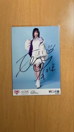 2025年最新】野口衣織 チェキ 直筆の人気アイテム - メルカリ