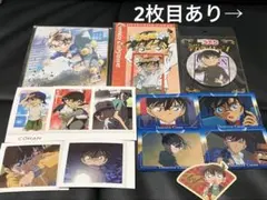 名探偵コナン　江戸川コナン　グッズ　缶バッジ　ミニ色紙　まとめ売り