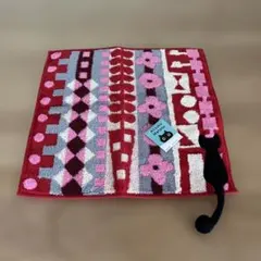 【Atsuko Matano】タオルハンカチ 猫モチーフ