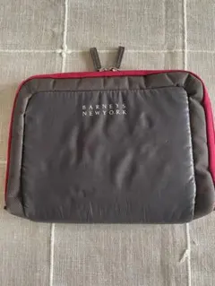 BARNEYS NEWYORK ポーチ グレー ピンクのサムネイル