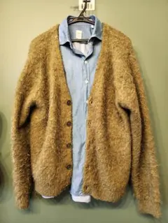 モヘアカーディガン カーディガン