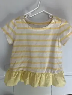 babyGap フリル付き半袖Tシャツ 70cm