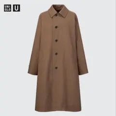 UNIQLO U ブラウン ステンカラーコート