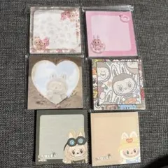 キャラクター メモ用紙 6種類セット ラブブ付箋