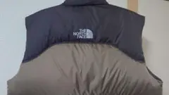 THE NORTH FACE ヌプシダウンベスト ブラウン ノースフェイス L