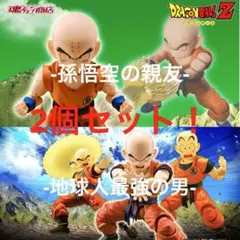 S.H.Figuarts クリリン 地球人最強の男　孫悟飯の親友　2個セット