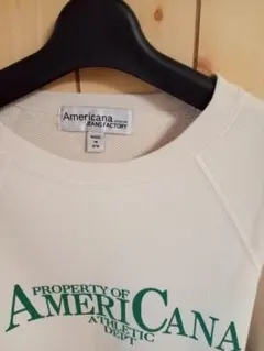 Americana ラグランスリーブ トレーナーのサムネイル