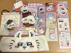 【匿名配送】ちいかわ モモンガ 食券キーホルダー コラボ まとめ売り13点セット