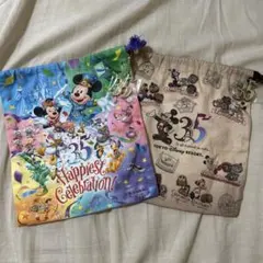 東京ディズニーリゾート 35周年 巾着