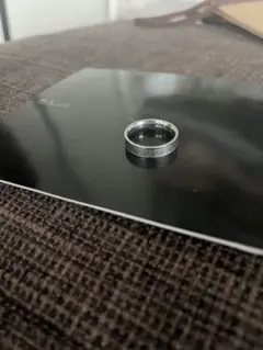 GUCCI シルバーリング ロゴ入り ヴィンテージ