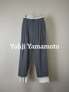 Tyyyy様専用 リネン100% デニム 変形ワイドパンツ - メルカリ