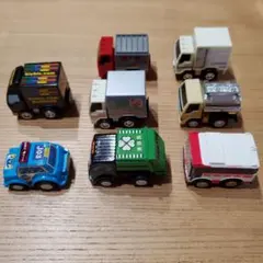タカラ ちびっこチョロQ はたらく車 長距離トラック レッカー車 2台