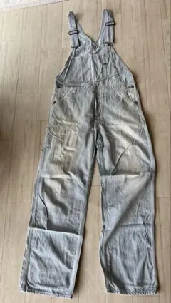 Carhartt ヒッコリーストライプ オーバーオール ダブルニー L - メルカリ