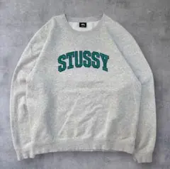 STUSSY グレー XL トレーナー