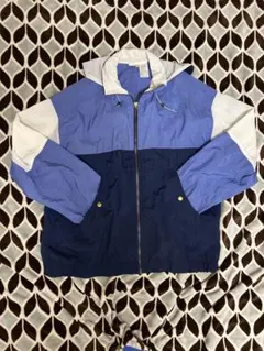 NIKE ナイロンパーカー ジャケット ネイビー ブルー L 古着