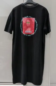 X-girl エックスガール ロング Tシャツ ワンピース モナリザのサムネイル