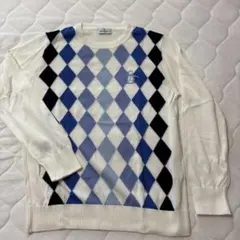 Munsingwear ダイヤモンド柄ニットセーター