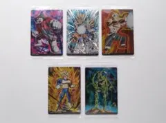 透明袋未開封 2025年イタジャガ ドラゴンボール Vol.6 カード 5枚(3