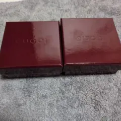 GUCCI ギフトボックス 2個セット バーガンディ