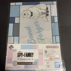 【新品未開封】スパイファミリー クリアファイル　一番くじ