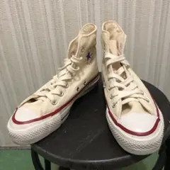 希少USA製80年代コンバースHI囲いロゴ生成り肉厚コットン紐あいみょん小松菜奈