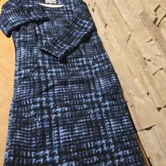 未使用♡HANAE MORI ストレッチ ロングワンピース