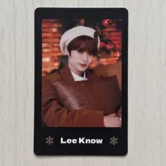 StrayKids リノ クリスマス POPUP 2023フォトカード 黒