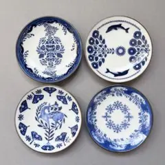 フェリシモ扱い【前畑ボタニカ】大皿Φ24cm 5枚＋小皿Φ16cm 5枚セット