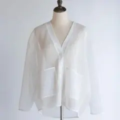 新品未開封 Pois double mesh Cardigan ピンク - メルカリ