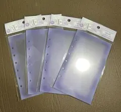 クーリア とうめいシールシート　パープル　リフィル